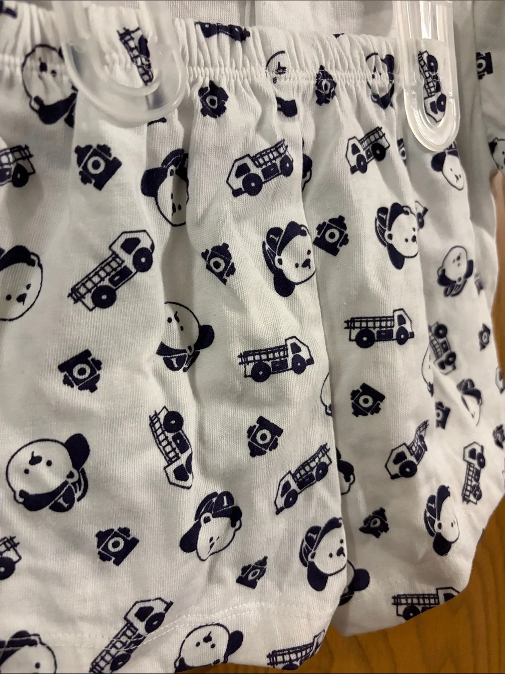 Peek A‎ Babe NWT Vintage Hook and Ladder Firefighter Bear Baby Set 18M